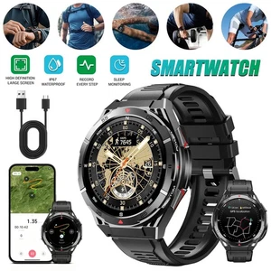 GPS Smartwatch Herren mit 150+ Sportmodi, Kompass/Barometerdruck/Höhenmesser DHL - Bild 1 von 16