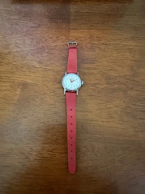 Часы Ingersoll 1960-е Mickey Mouse часы Walt Disney США время часы детские женские РАБОТАЮТ - Изображение 1 из 4