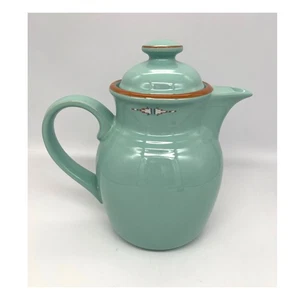 Vintage Noritake Boulder Ridge 8674 Stoneware Coffee / Tea Pot Southwest Aztec - Picture 1 of 14