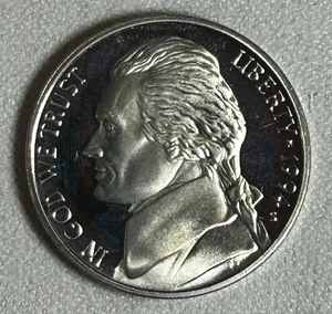 Moneda de 5 centavos a prueba de níquel Monticello San Francisco Jefferson 1994-S - Imagen 1 de 2
