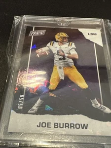 2021 Panini Father's Day #FB13 Joe Burrow /50 🔥🔥🔥 - Picture 1 of 3