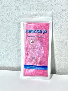 NEW E Tronic Edge Armband Sleeve for Cell Phone Holder for Running Pink Medium - Picture 1 of 3