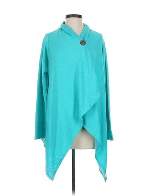 Poncho Bobeau Mujer Verde L Foto 1 de 4