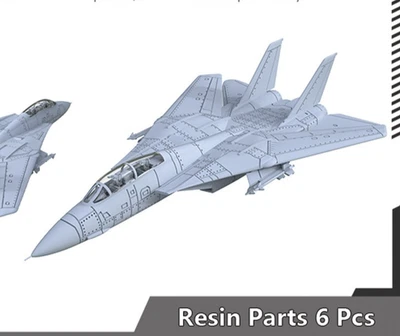 Yao'sStudio LYR600222B 1/600 Military Model Kit US Navy Grumman F-14 Tomcat - Image 1 of 4