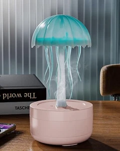 Jellyfish Humidifier, 300ml Cute Humidifier with Remote Control 7 Changing Color - Picture 1 of 10