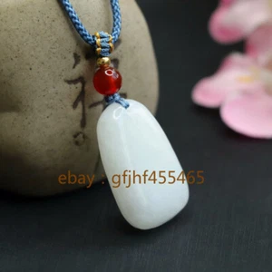 Individueller Hotan Jade weiße Jade Wushi Marke Anhänger Jade Schmuck - Bild 1 von 5