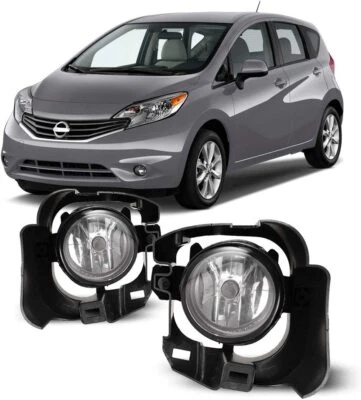Par de luces antiniebla para Nissan Versa Note 2014-2016 + cableado + kit de interruptor soporte  Foto 1 de 4