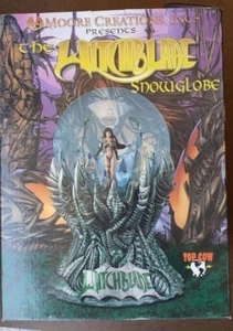 Top Cow Clayburn Moore WITCHBLADE musical snow water globe snowglobe statue #14 - Picture 1 of 5