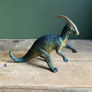 Vintage AAA Dinosaur Figure - Parasaurolophus - Green - China - 18cm - Picture 1 of 9