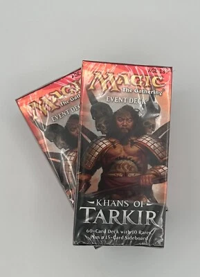 MTG MAZO DE EVENTOS MAGIC KHANS OF TARKIR SELLADO Foto 1 de 2
