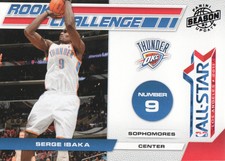 2010-11 Panini Season Update Basketball Rookie Challenge #13 Serge Ibaka