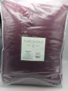 Set piumone soglia colore rosso vino completo/queen size - Foto 1 di 9