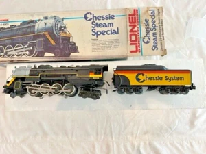 LIONEL6-8003 #1 CHESSIE 2-8-4 DC-BERKSHIRE & TENDER~ BUILT-1980- LK/N OB - Picture 1 of 3