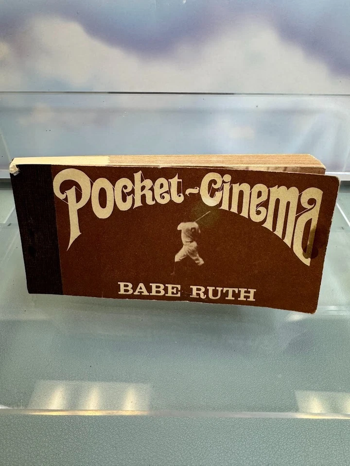 Libro abatible vintage 1969 SandyVal Graphics Babe Ruth de cine de bolsillo Foto 1 de 4
