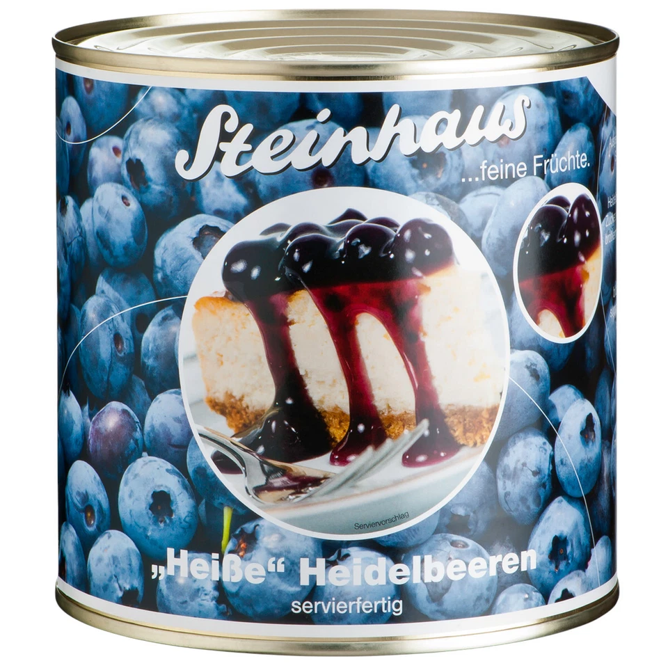 Fruit Preserve Hot Blueberries Ready to Serve 850 ml Ice Cream (9.40 EUR/L) - Image 1 of 1