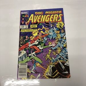 The Mighty Avengers  (1984) # 246 (NM) Canadian price Variant • Roger Stern