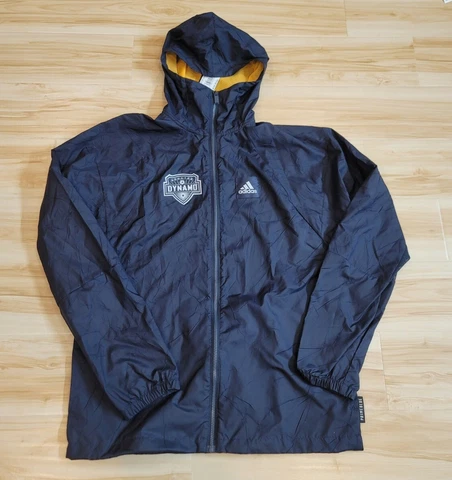 ADIDAS Houston Dynamo W.N.D. Primeblue MLS Jacket Size Small NWT GK1762 $120 Cover