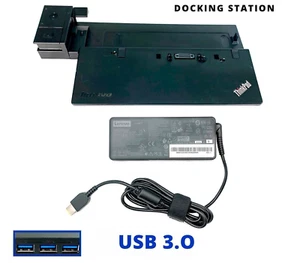 Lenovo ThinkPad Pro Dock Station USB3.0 for X240 L440 T440 T440s T440p w/90W PSU - Picture 1 of 11