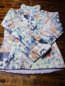 NEW RARE COLOR Columbia WHITE OUT OMNI HEAT  Jacket  Women sz Small - Picture 1 of 6