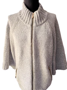 Jones New York Signature Kurzarm Strick Jacke Damen XL mit Taschen - Bild 1 von 15