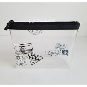 Mac Cosmetics Clear Plastic Travel Bag - Picture 1 of 8