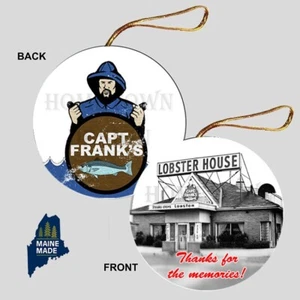 CAPTAIN FRANKS Ornament - Collectible Vintage Defunct Cleveland Ohio Restaurant - Bild 1 von 1