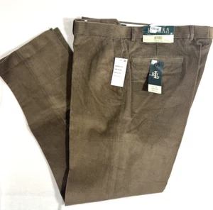 Ralph Lauren Light Olive Brown Corduroy Men's 36x32 Pants Flat Front NEW - Picture 1 of 9