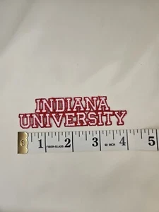 Indiana University Bügelbild gestickter Aufnäher - Bild 1 von 2