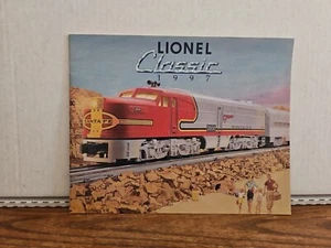 LIONEL TRAIN CLASSIC1997 VINTAGE ADVERTISING CATALOG MODEL RAILROAD TOY - Picture 1 of 5