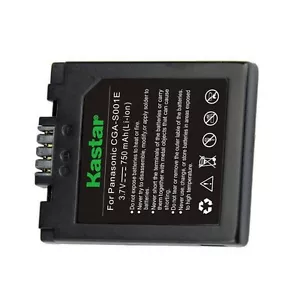 1x Kastar Battery for Panasonic Lumix CGA-S001 DMC-F1 DMC-F1B DMC-F1E-S DMC-F1K - Picture 1 of 3