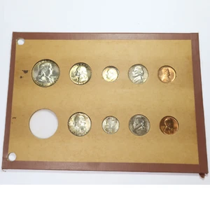 1956 US United States 9 Coin Set #46789C - Picture 1 of 2