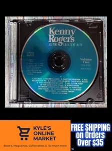 All Time Greatest Hits, Vol. 2 by Kenny Rogers **DISK ONLY** - Picture 1 of 5