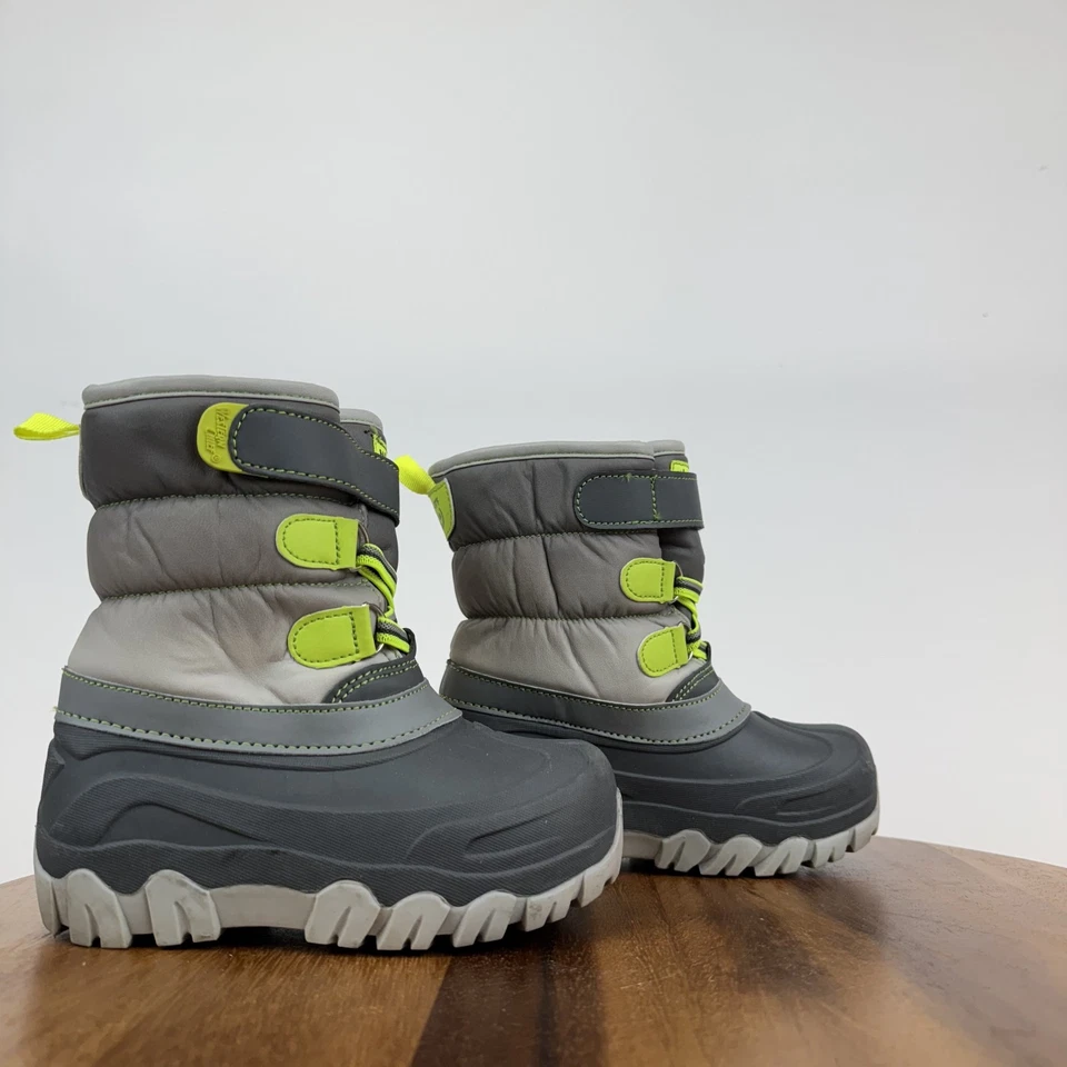 Botas de nieve forradas cómodas carbón Western Chief Ascend para niños pequeños talla 10 C usadas en excelente estado Foto 1 de 4