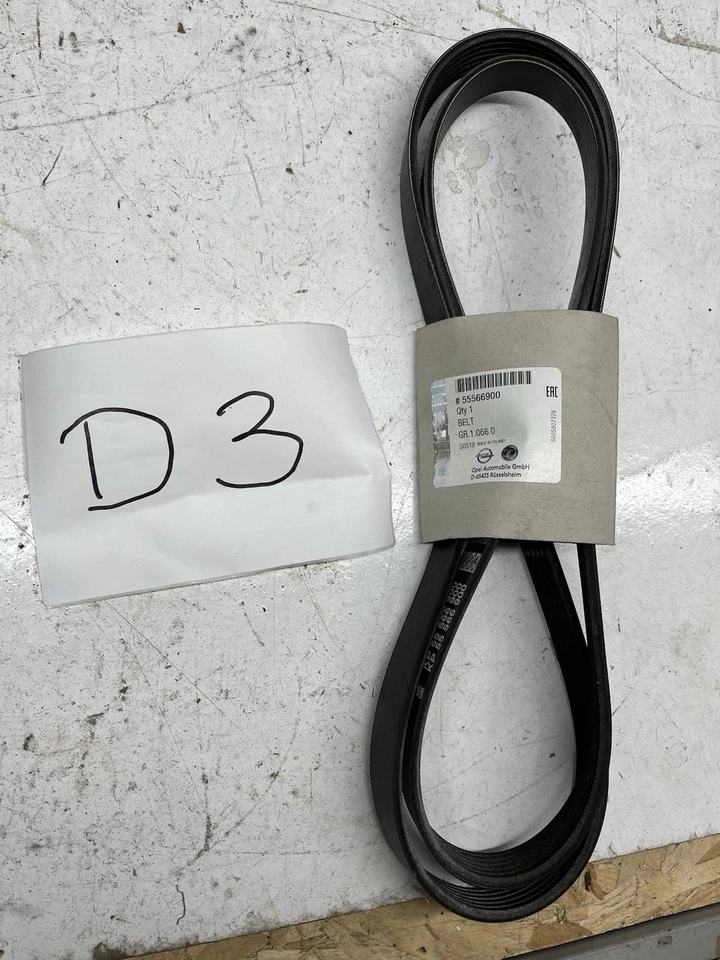 Gates 6PK1718 V-Ribbed Belt Fits Chevrolet Dodge Ford Jeep Mitsubishi Opel - Image 1 of 1