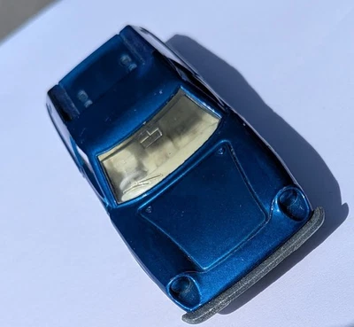 Matchbox Superfast Series 1969 No 5 Lotus Europa by Lesney - Dark Blue No Labels - Image 1 of 4