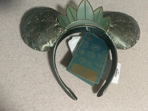 Diadema Oreja Princesa Tiana Shanghai Disney Auténtica Parques Disney Nueva con Etiquetas - Imagen 1 de 4