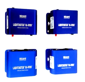 Blizzard Lighting Lancaster 2.4GHz W DMX Wireless Sys – 4 Pk + Hard Case - Picture 1 of 7