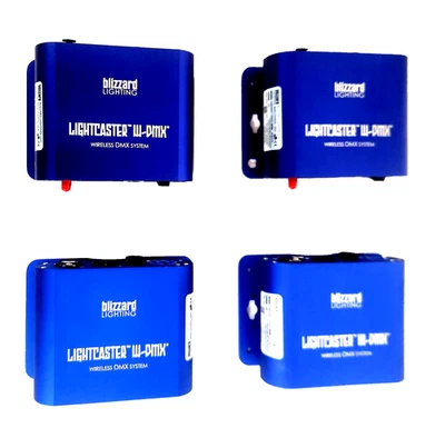 Blizzard Lighting Lancaster 2.4GHz W DMX Wireless Sys – 4 Pk + Hard Case - Image 1 of 4