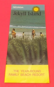 1971 Jekyll Island Georgia Year Round Family Beach Resort VTG Travel Brochure GA - Picture 1 of 2