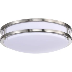 Nuvo Lighting 62/1636 Glamour Flush Mount Brushed Nickel - Picture 1 of 11