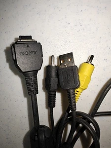 Cavo audio video terminale Sony VMC-MD1 ZCAT 2035-0930 fotocamera digitale Cyber-shot - Foto 1 di 3