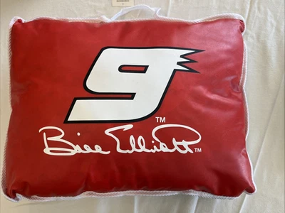 2002 Vintage NASCAR #9 Bill Elliot Stadium Seat Cushion Pillow Winners Circle - Image 1 of 3