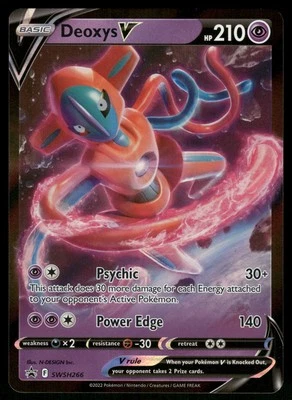Deoxys V #SWSH266 Pokemon SWSH: Sword & Shield Promo Cards - Image 1 of 2