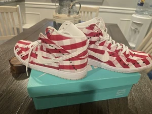 Nike Dunk SB High Pro Picnic Checkered Red Spider 2016 Herren 305050-610 Größe 13 - Bild 1 von 12