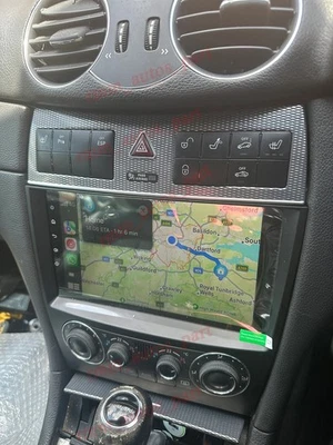 For Mercedes-Benz CLK C209 2003-2009 Apple CarPlay Android Car Stereo Radio 2+64 Foto 1 de 4