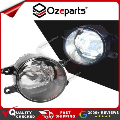 Pair LH+RH LED Fog Light Lamps DRL Projector For Toyota Yaris Hatch 2005~2014 - image 1 of 4