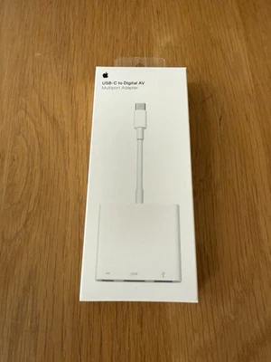 Apple USB-C Multiport Adapter - MUF82AM/A - *New* In Unopened Box - Image 1 of 2