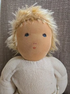 Rare Nanchen Natur Organic Doll MADE IN GERMANY Original Blonde 19" - Picture 1 of 9