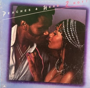 2 Hot by Peaches & Herb (Polydor Records, 1978) Vinyl LP - Picture 1 of 9