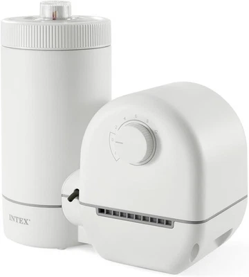INTEX C1500 Krystal Clear Cartridge Filter Pump for Above Ground Pools: 1500 GPH - Image 1 of 4